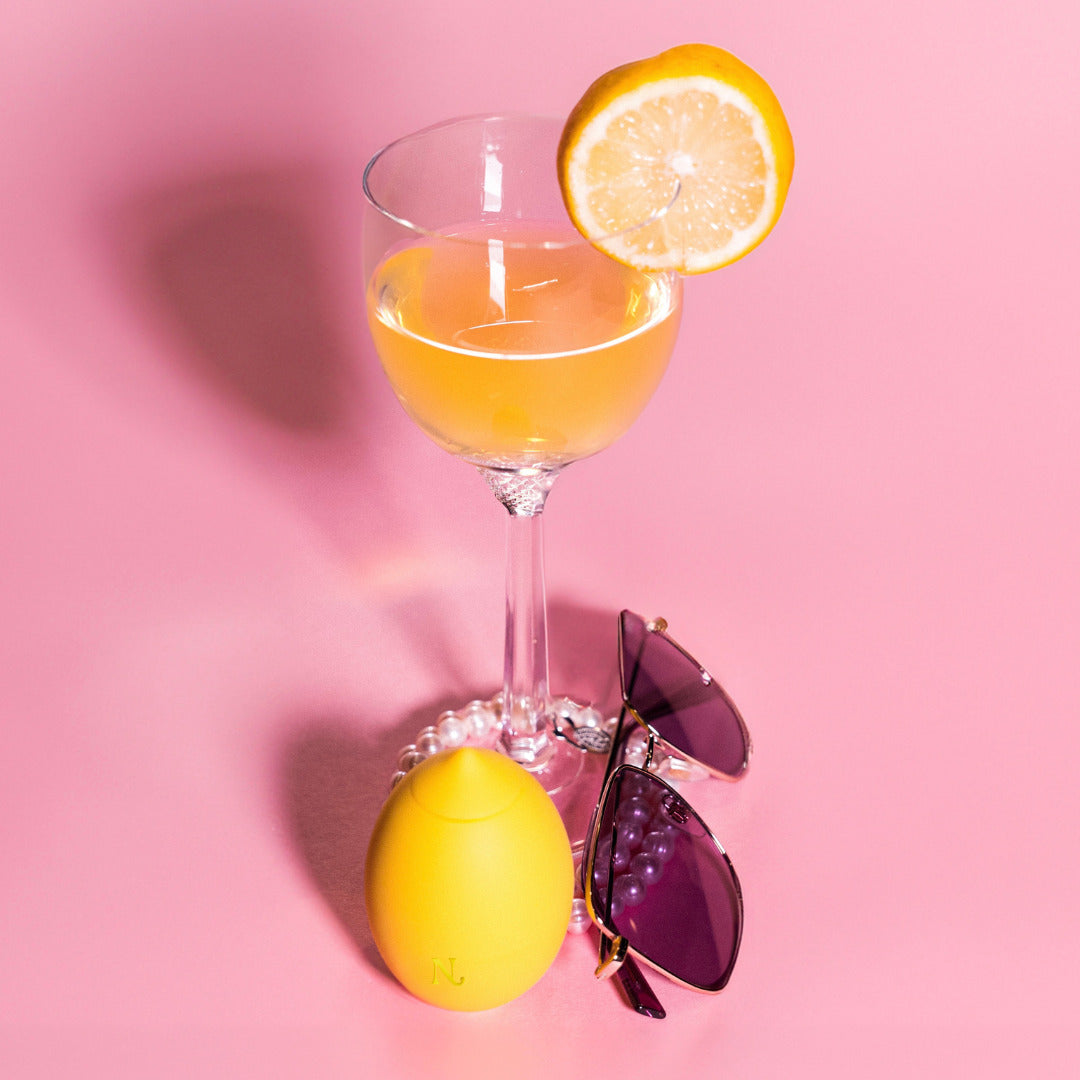 Lemon clitoral toy display